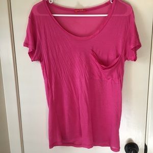 Hi Line/Madewell Hot Pink Tee